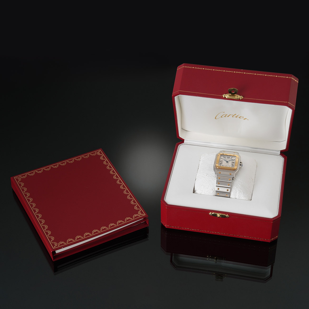 CARTIER(USED)까르띠에 산토스 갈베 콤비 W20099C4