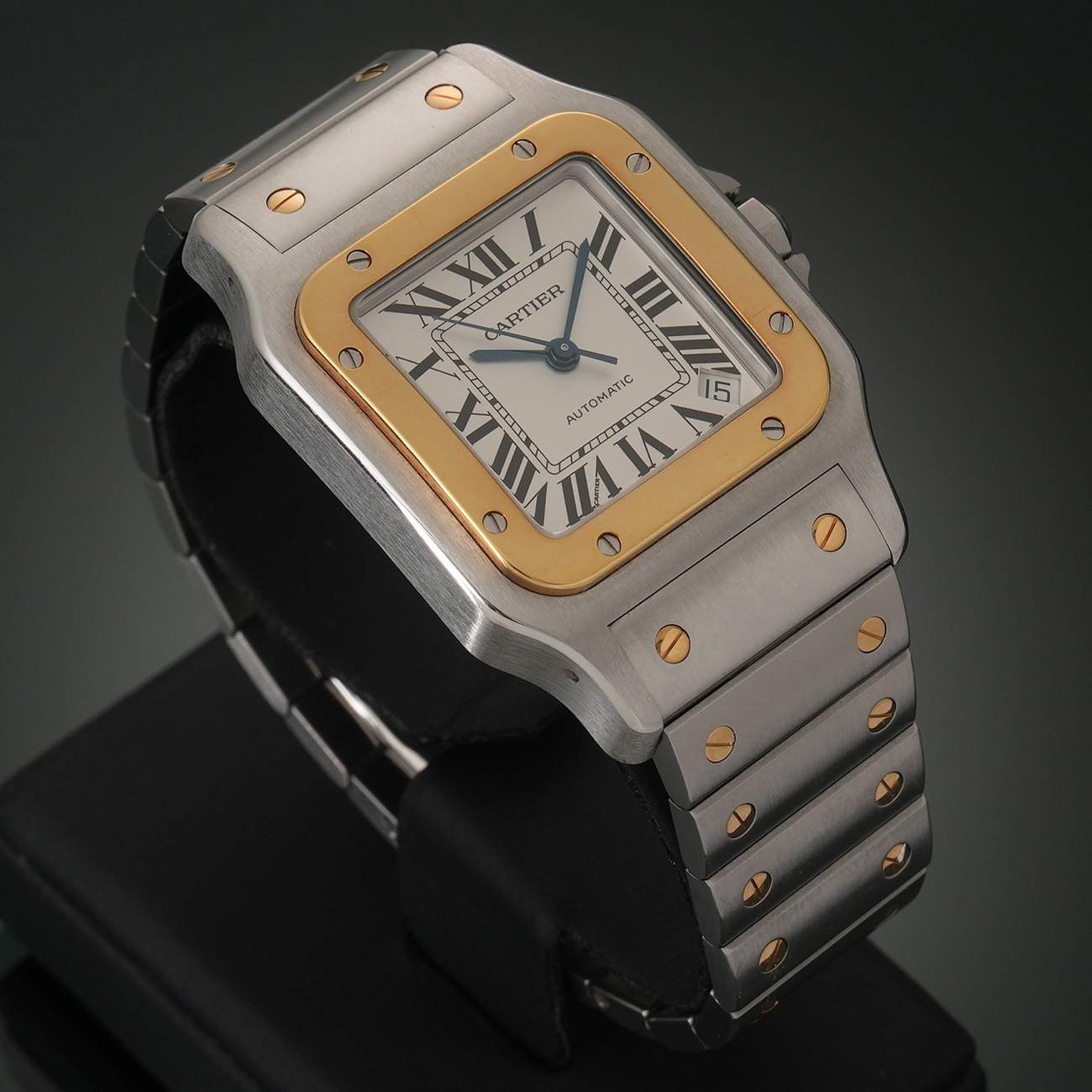 CARTIER(USED)까르띠에 산토스 갈베 콤비 W20099C4