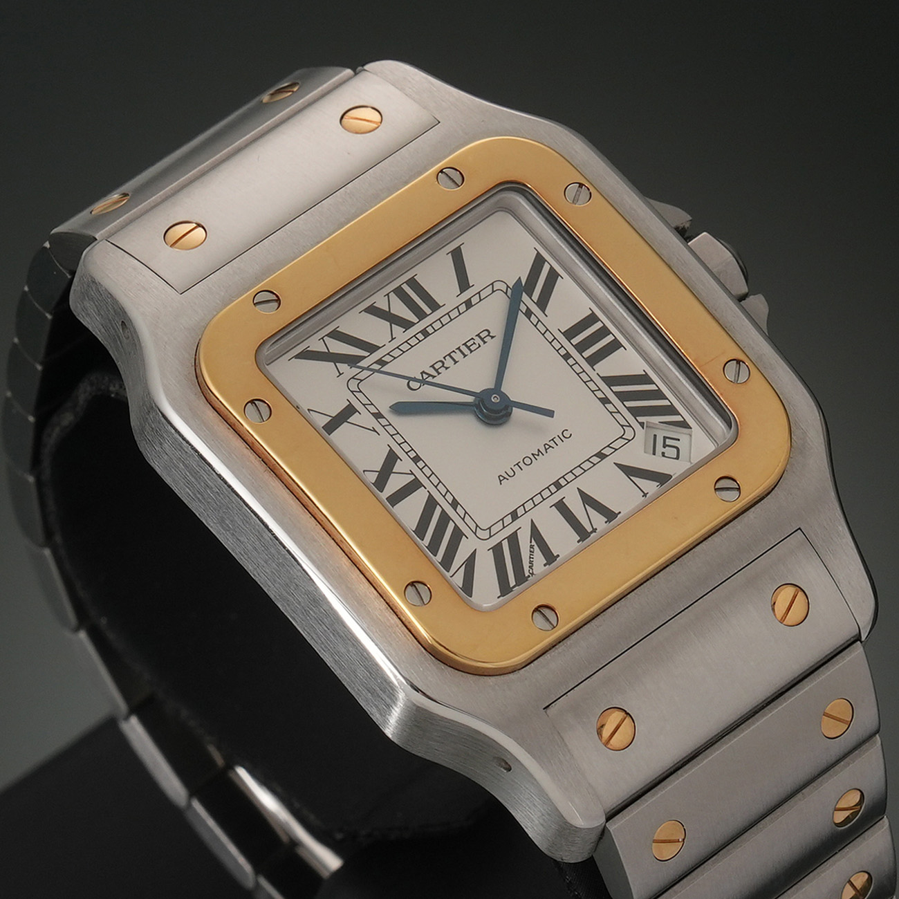 CARTIER(USED)까르띠에 산토스 갈베 콤비 W20099C4