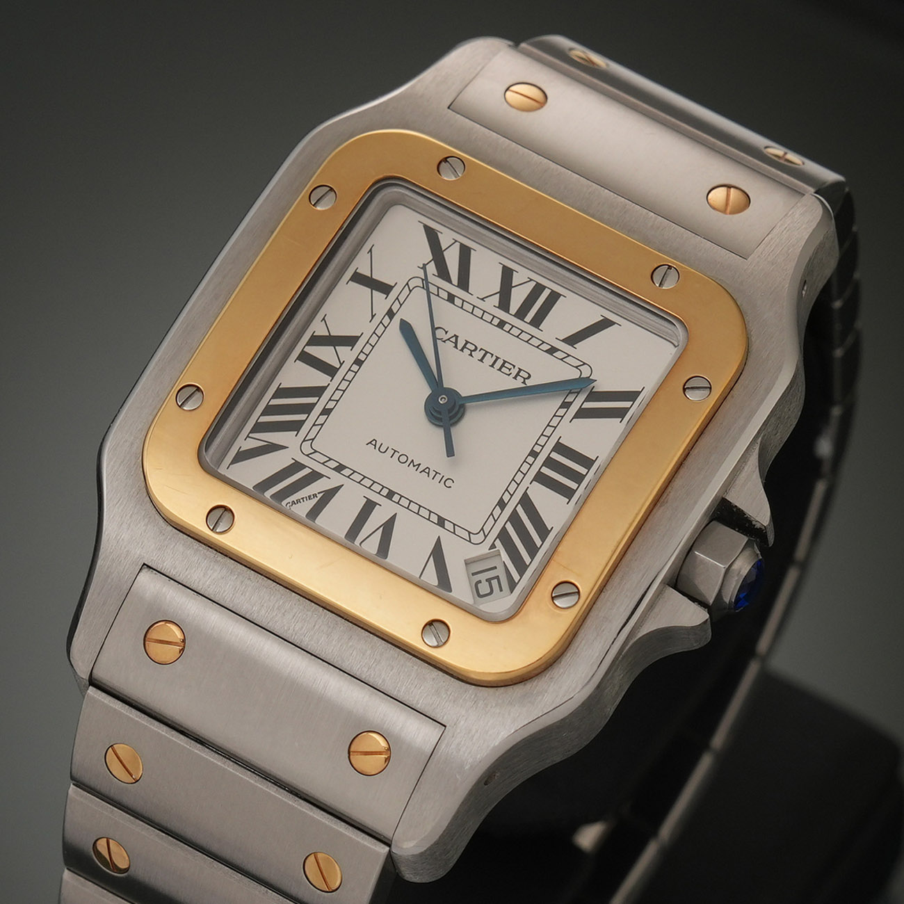 CARTIER(USED)까르띠에 산토스 갈베 콤비 W20099C4
