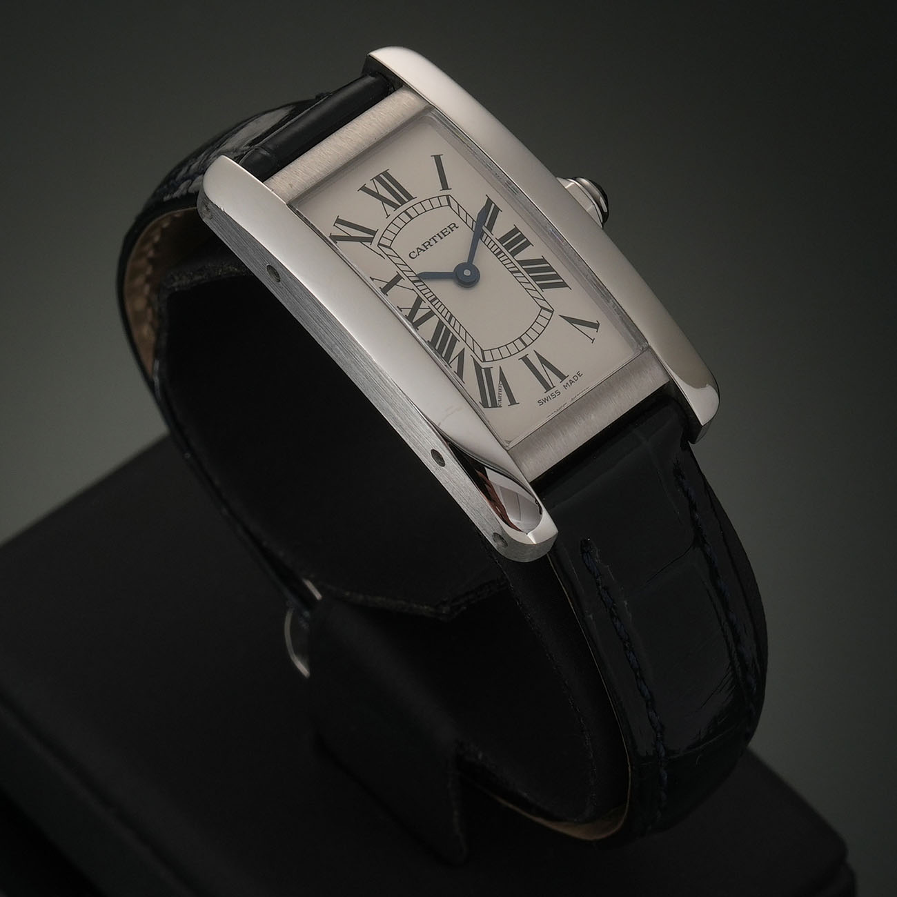 CARTIER(USED)까르띠에 탱크 아메리칸 스몰 WSTA0016