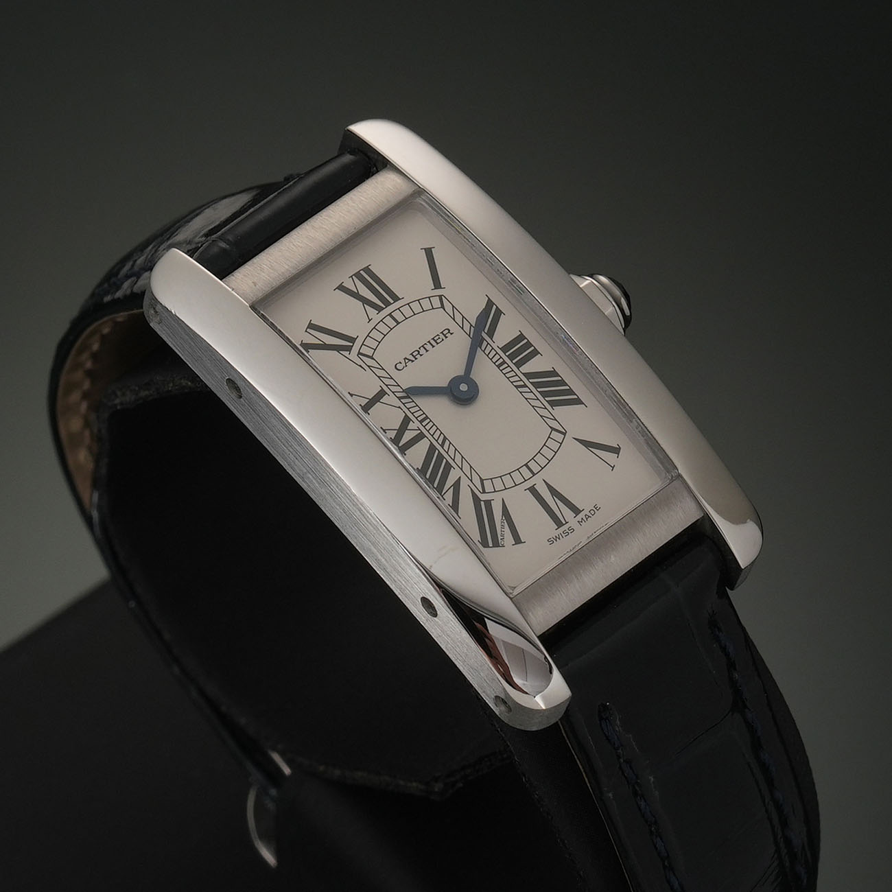 CARTIER(USED)까르띠에 탱크 아메리칸 스몰 WSTA0016