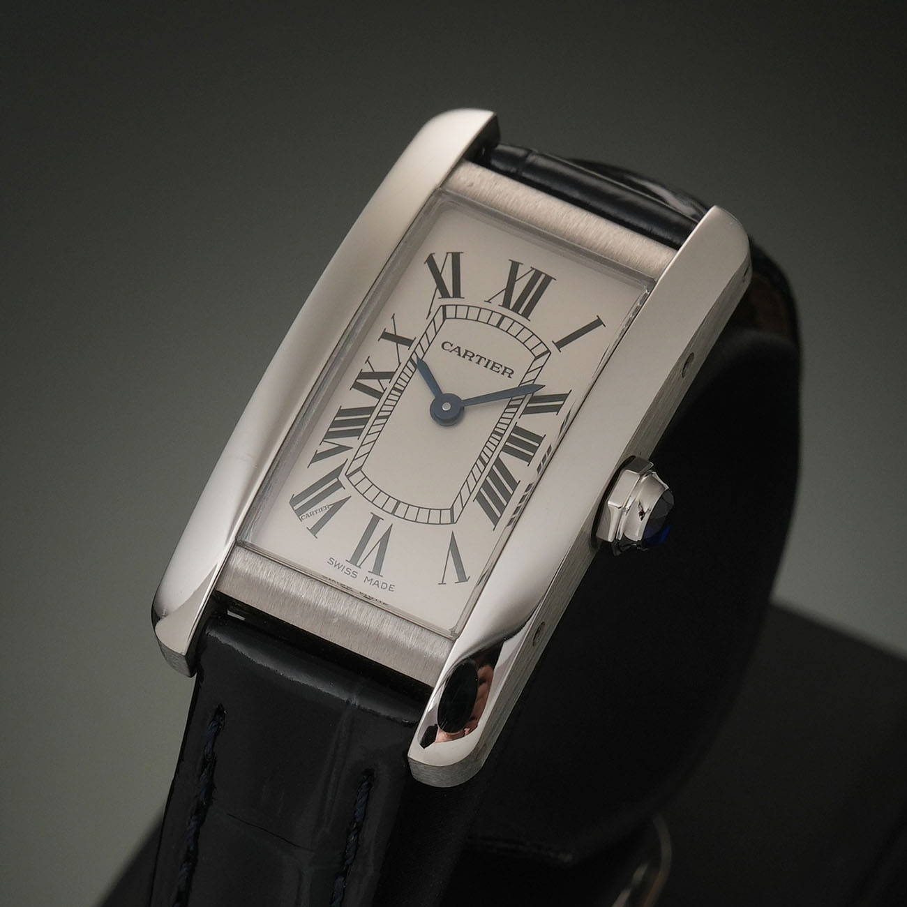 CARTIER(USED)까르띠에 탱크 아메리칸 스몰 WSTA0016