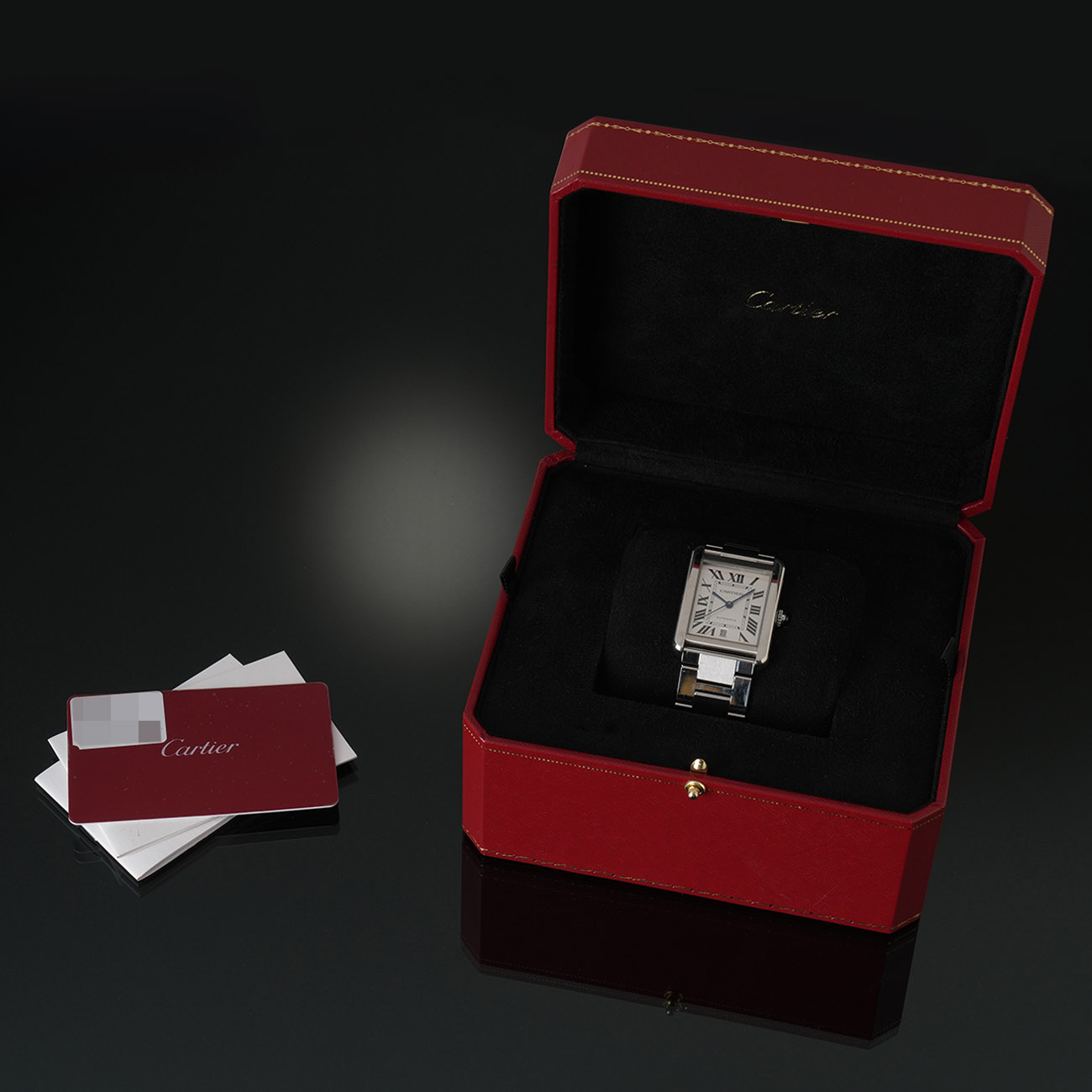 CARTIER(USED)까르띠에 탱크 솔로 XL 오토매틱 W5200028