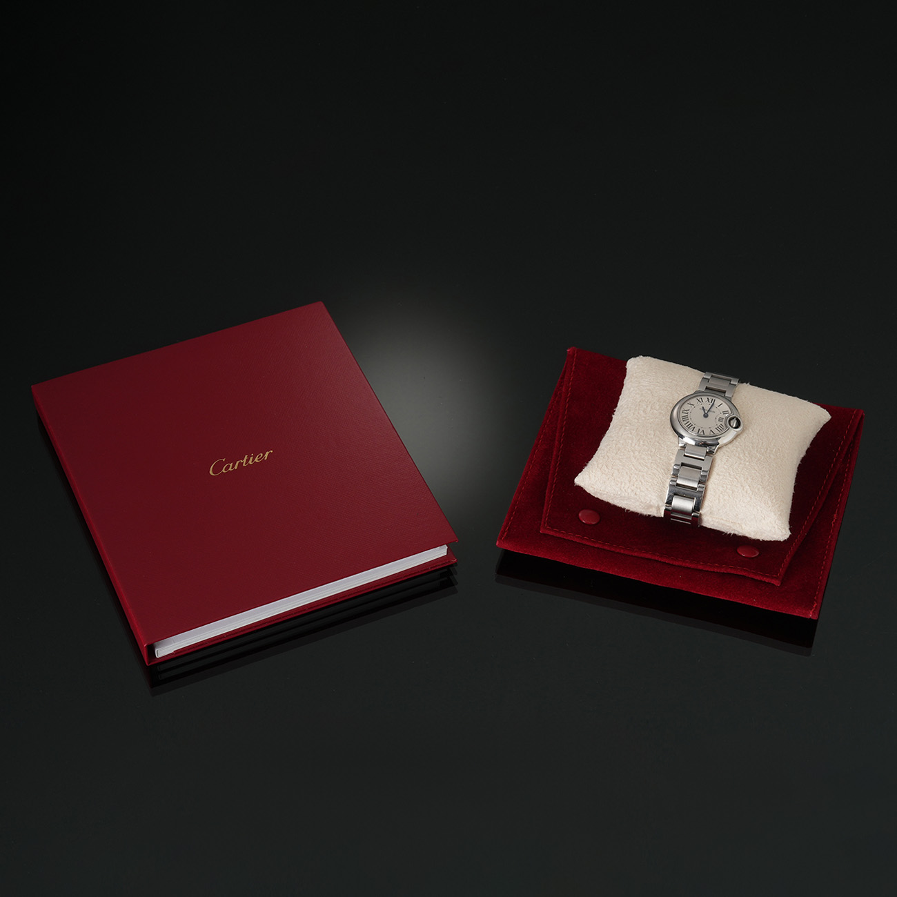 CARTIER(USED)까르띠에 발롱블루 28 W69010Z4