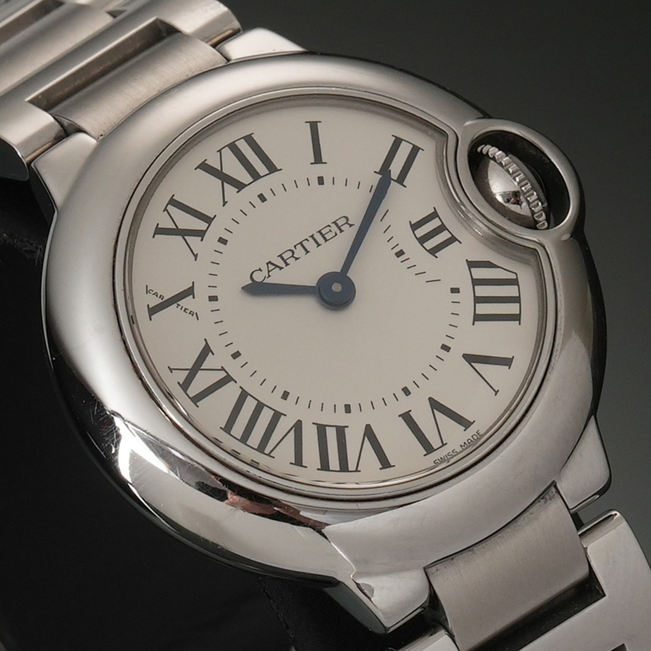 CARTIER(USED)까르띠에 발롱블루 28 W69010Z4