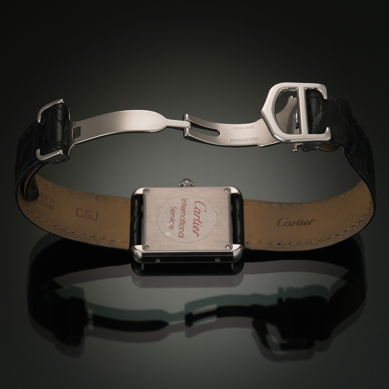 CARTIER(USED)까르띠에 탱크 솔로 스몰 W1018255