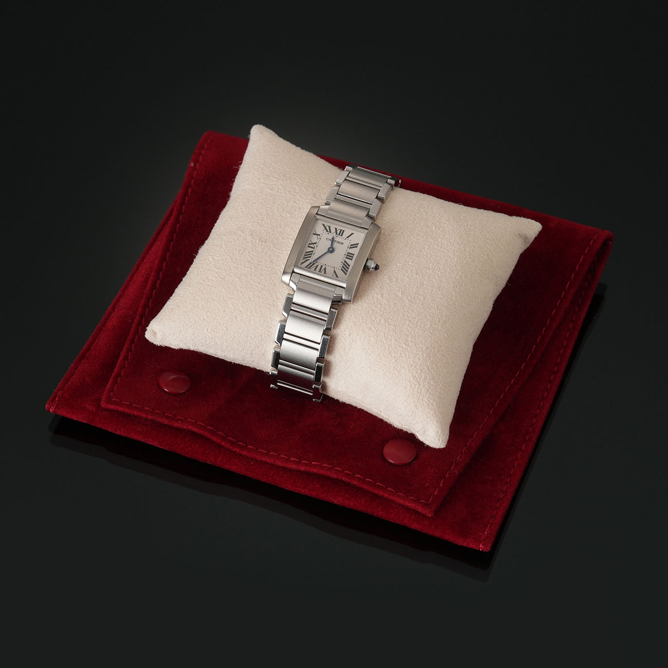CARTIER(USED)까르띠에 탱크 프랑세즈 스몰 W51008Q3