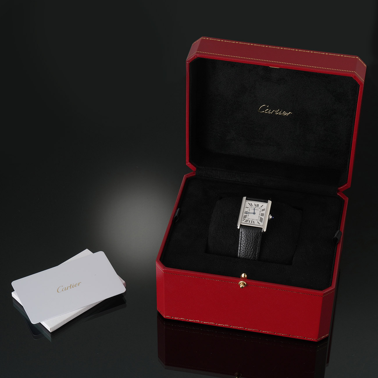 CARTIER(USED)까르띠에 탱크 머스트 라지 WSTA0041