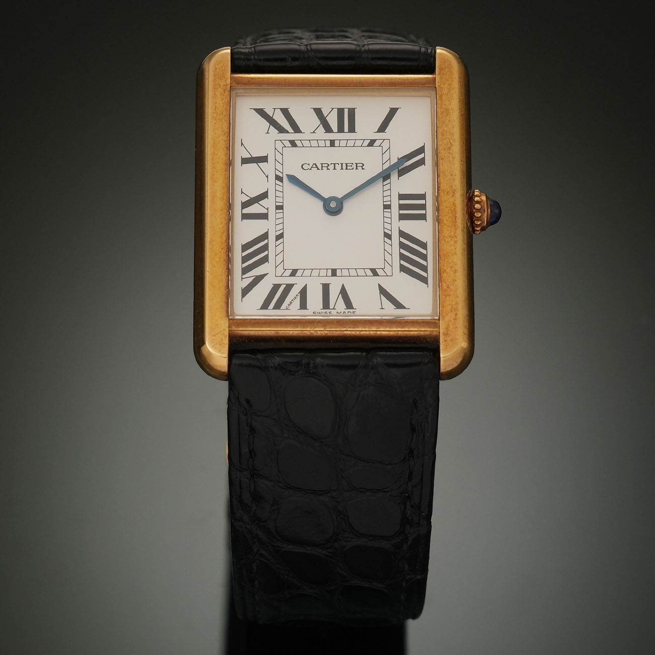 CARTIER(USED)까르띠에 탱크 솔로 라지 W1018855