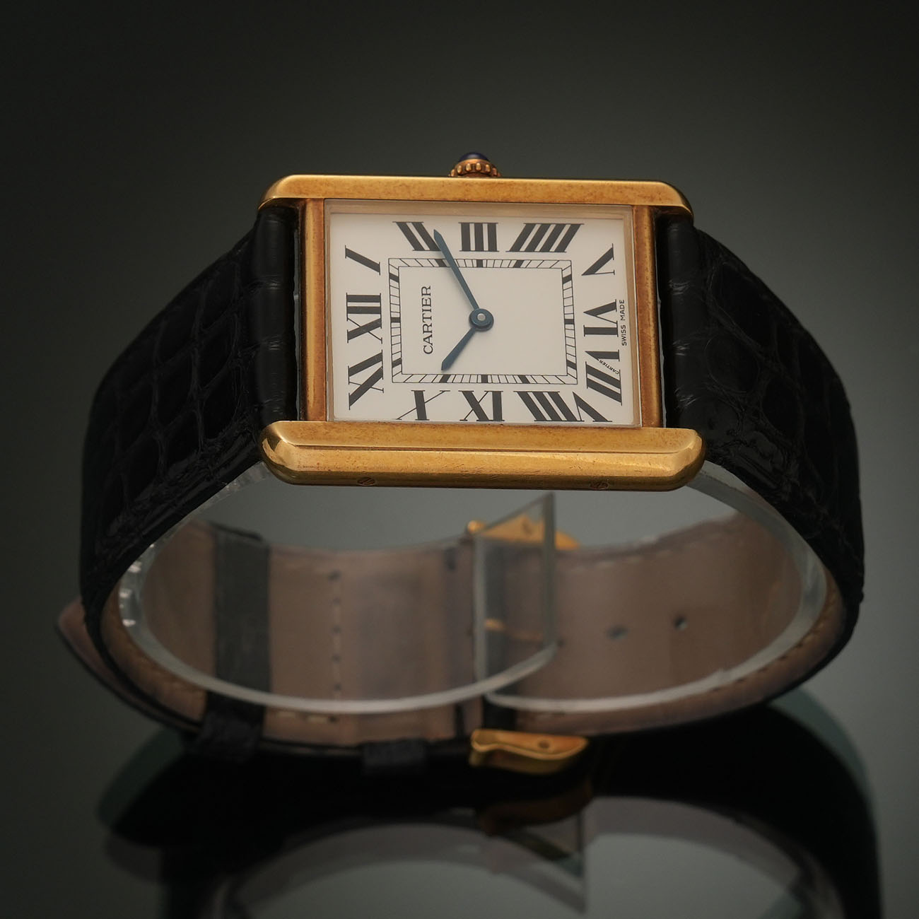CARTIER(USED)까르띠에 탱크 솔로 라지 W1018855