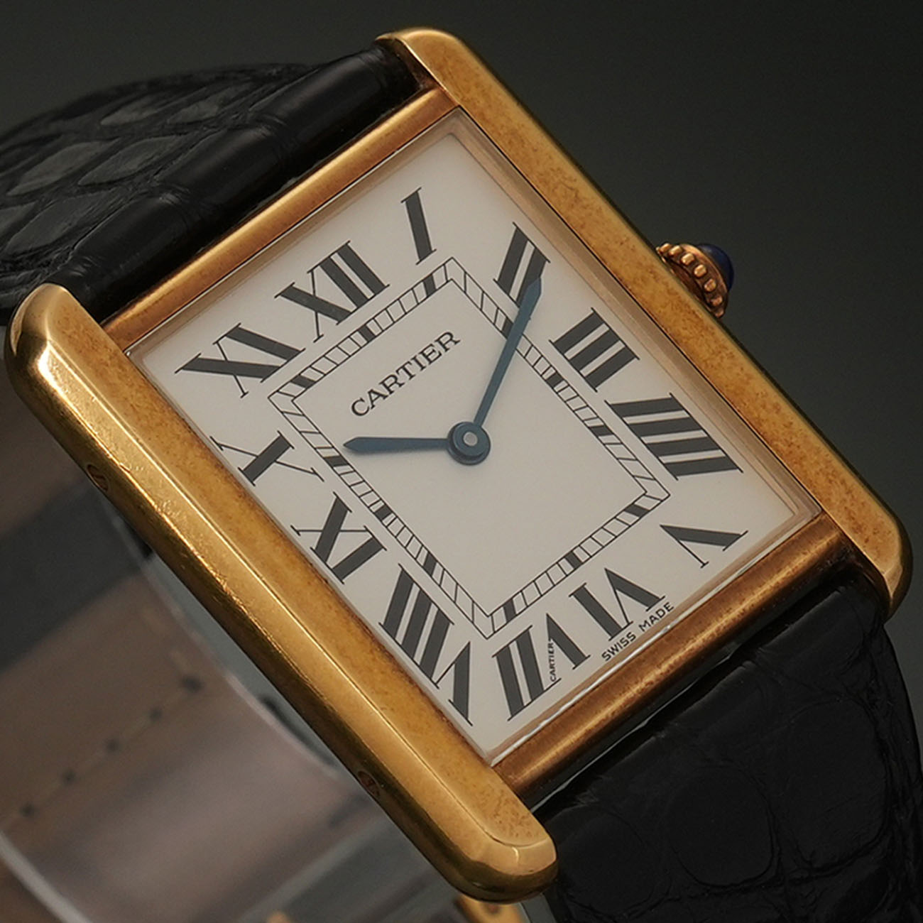 CARTIER(USED)까르띠에 탱크 솔로 라지 W1018855
