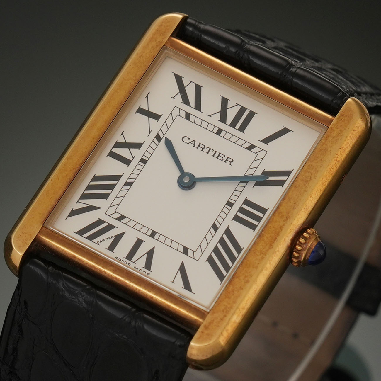 CARTIER(USED)까르띠에 탱크 솔로 라지 W1018855