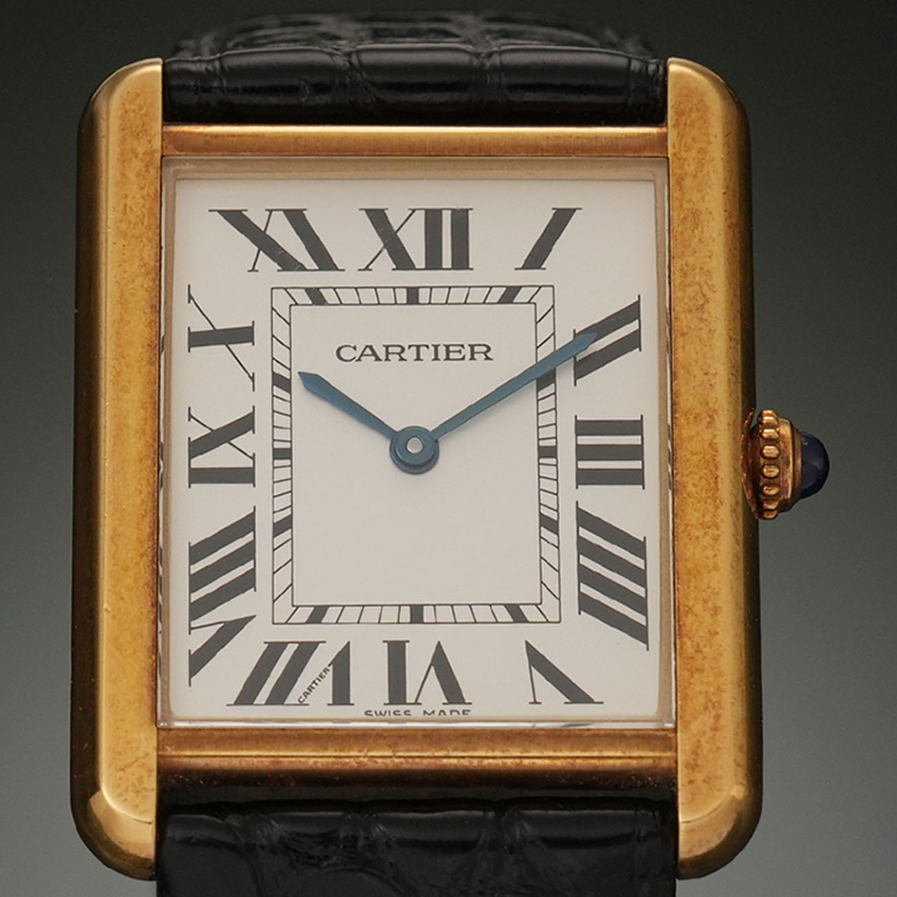 CARTIER(USED)까르띠에 탱크 솔로 라지 W1018855