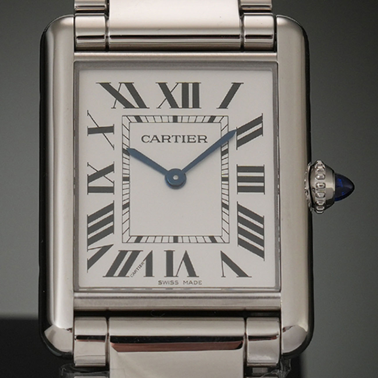 CARTIER(USED)까르띠에 탱크 머스트 라지 스틸 WSTA0052