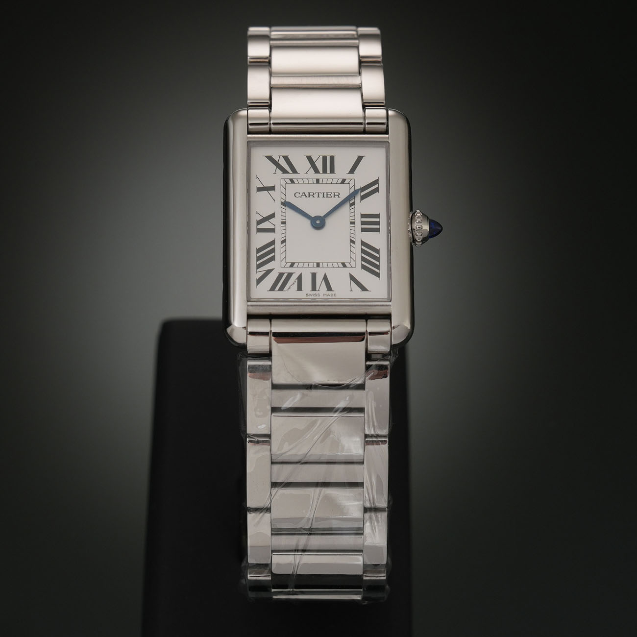 CARTIER(USED)까르띠에 탱크 머스트 라지 스틸 WSTA0052