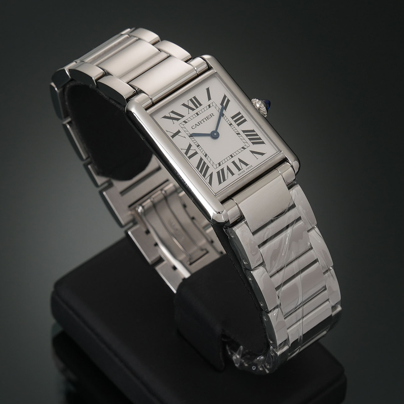 CARTIER(USED)까르띠에 탱크 머스트 라지 스틸 WSTA0052