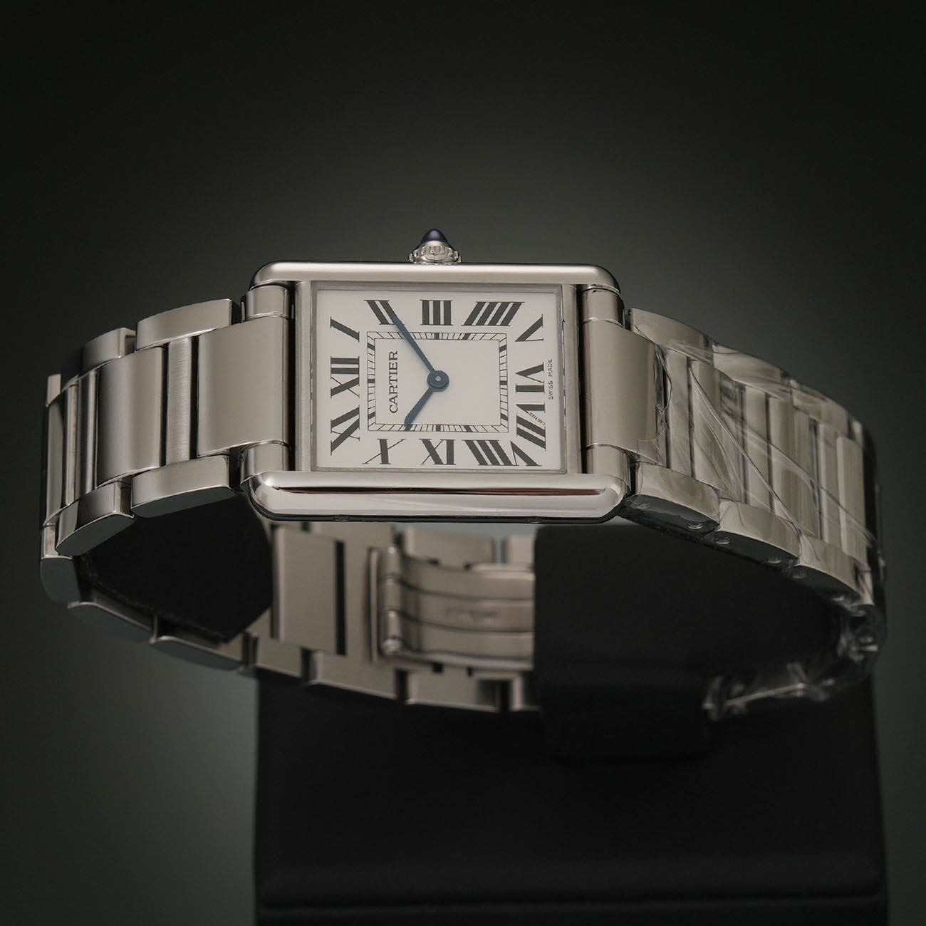 CARTIER(USED)까르띠에 탱크 머스트 라지 스틸 WSTA0052