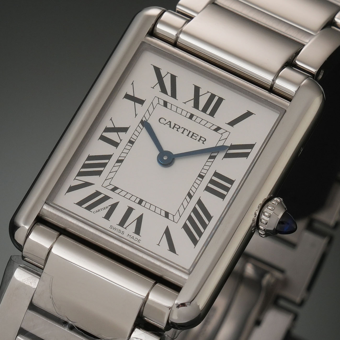 CARTIER(USED)까르띠에 탱크 머스트 라지 스틸 WSTA0052