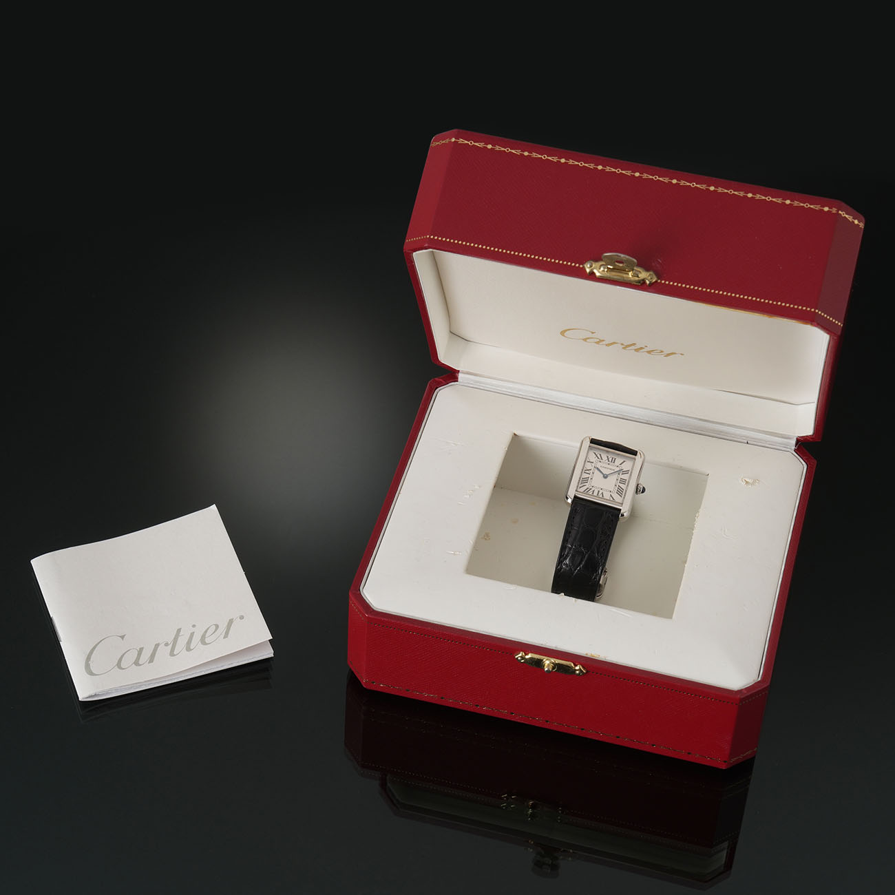 CARTIER(USED)까르띠에 탱크 솔로 스몰 W5200005