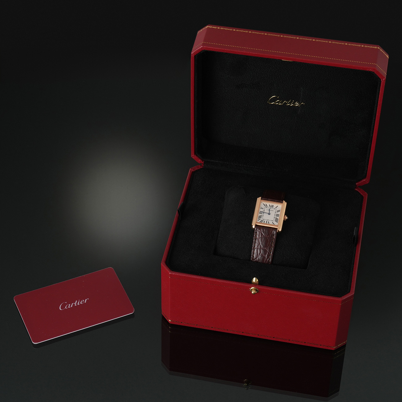CARTIER(USED)까르띠에 탱크 솔로 스몰 W5200024