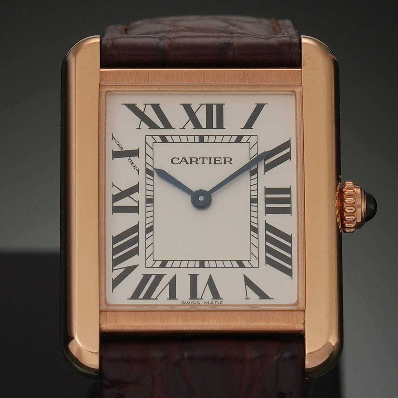 CARTIER(USED)까르띠에 탱크 솔로 스몰 W5200024