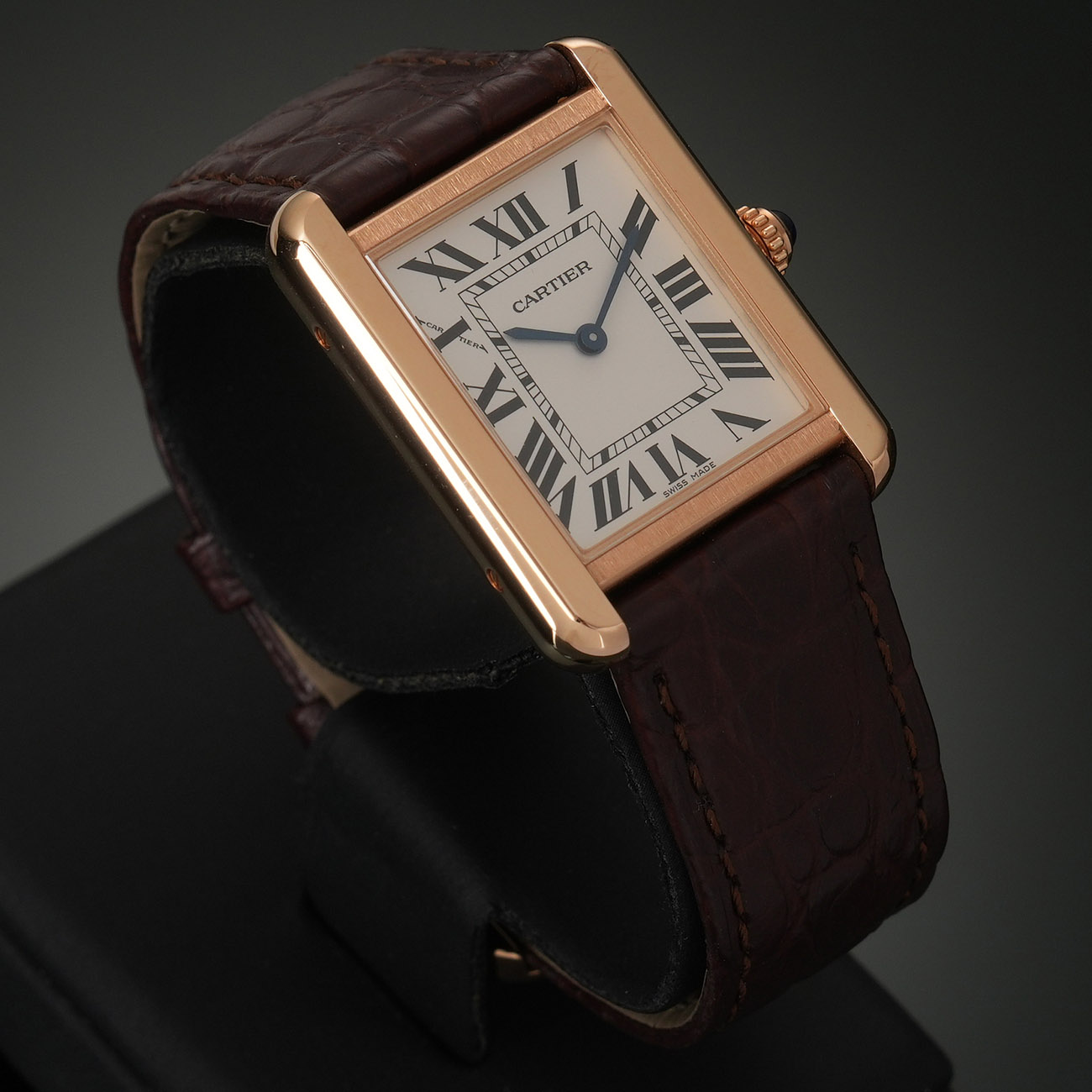 CARTIER(USED)까르띠에 탱크 솔로 스몰 W5200024
