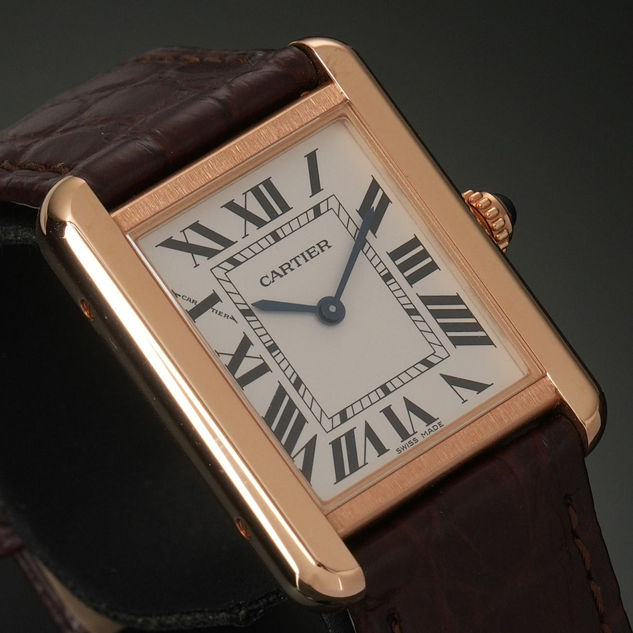 CARTIER(USED)까르띠에 탱크 솔로 스몰 W5200024