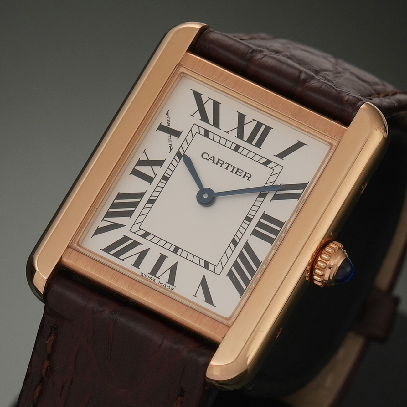 CARTIER(USED)까르띠에 탱크 솔로 스몰 W5200024