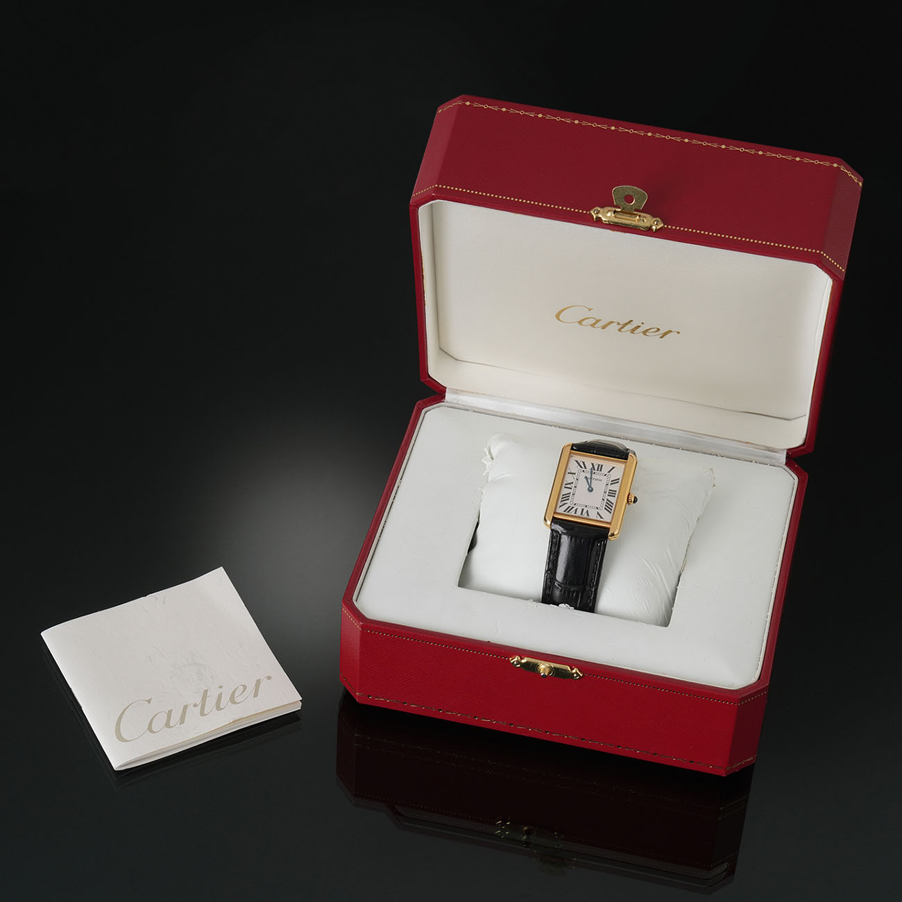 CARTIER(USED)까르띠에 탱크 솔로 라지 W1018855