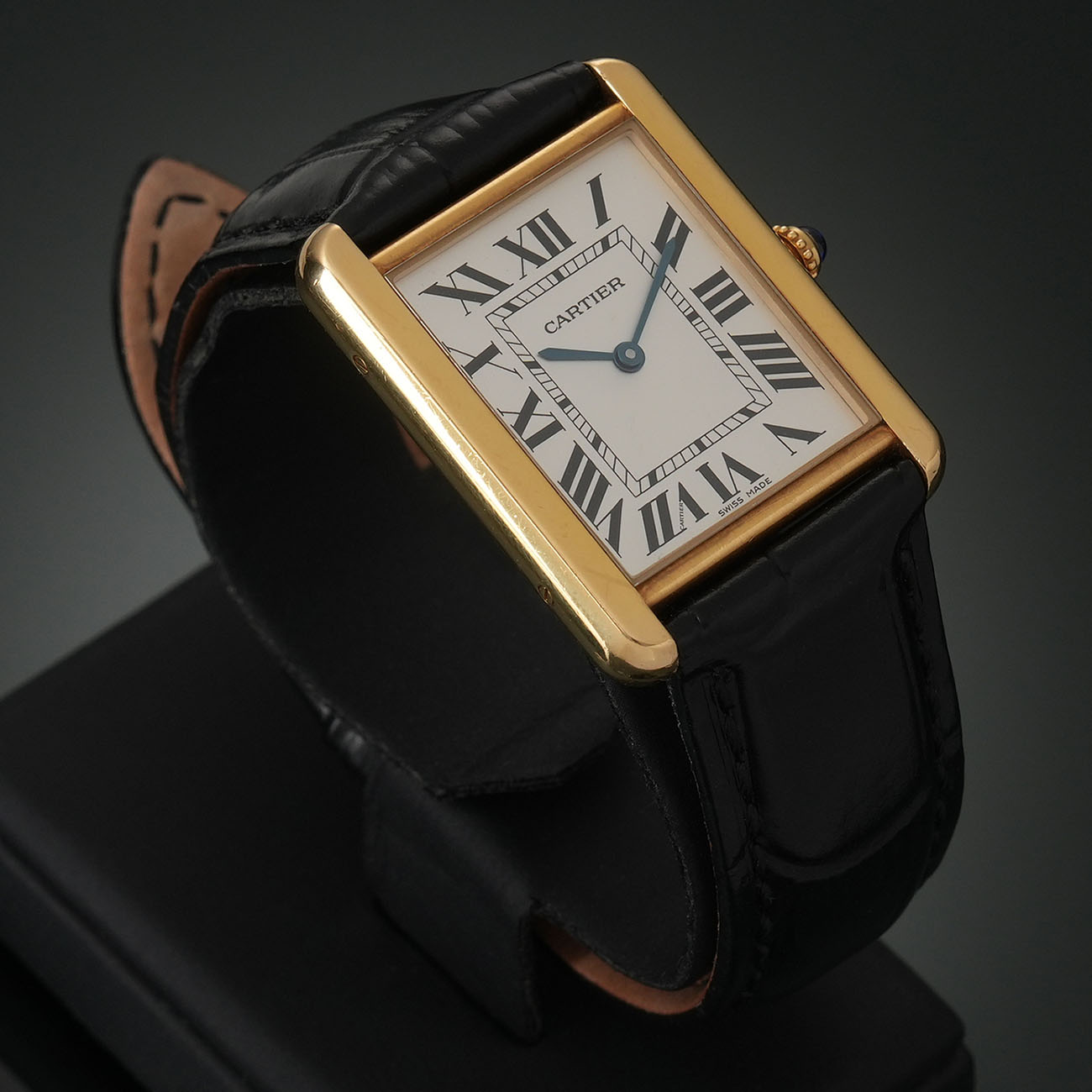 CARTIER(USED)까르띠에 탱크 솔로 라지 W1018855