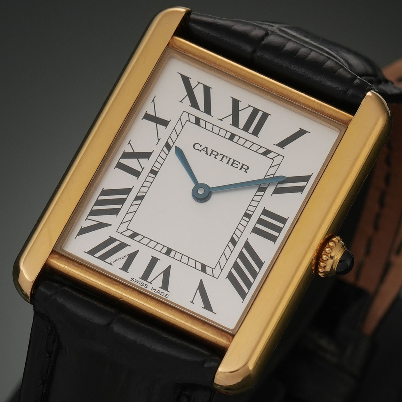 CARTIER(USED)까르띠에 탱크 솔로 라지 W1018855