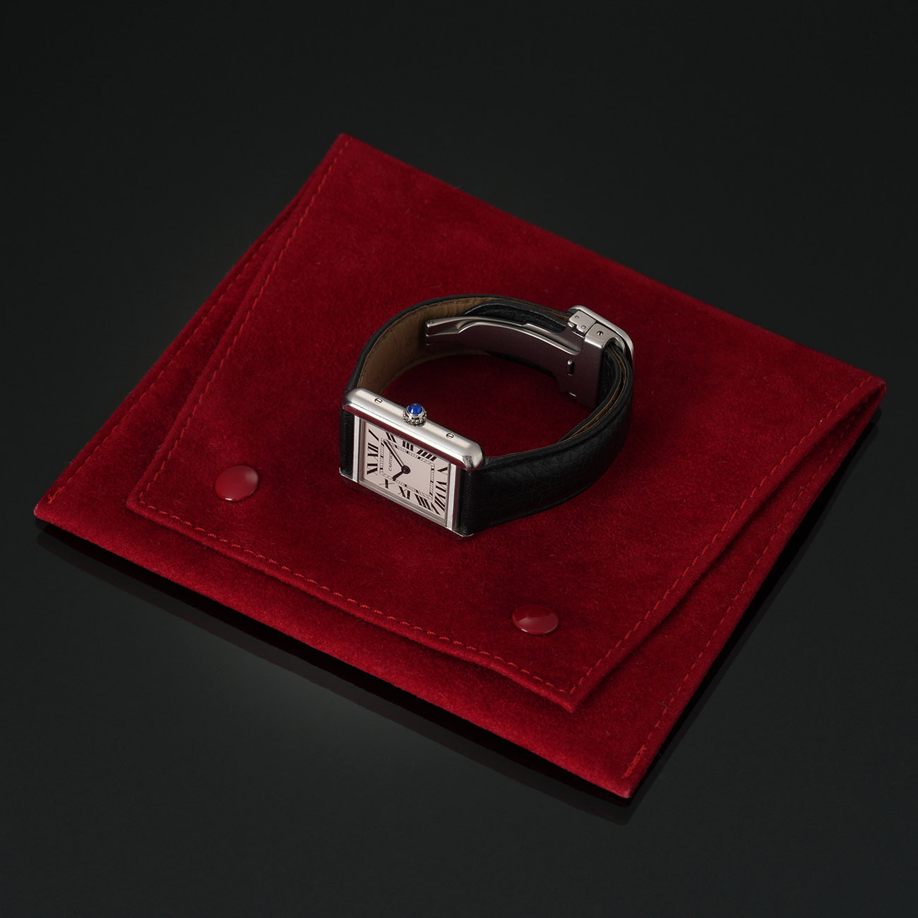 CARTIER(USED)까르띠에 탱크 솔로 스몰 WSTA0030