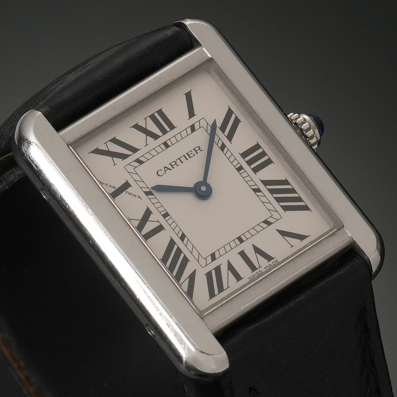 CARTIER(USED)까르띠에 탱크 솔로 스몰 WSTA0030