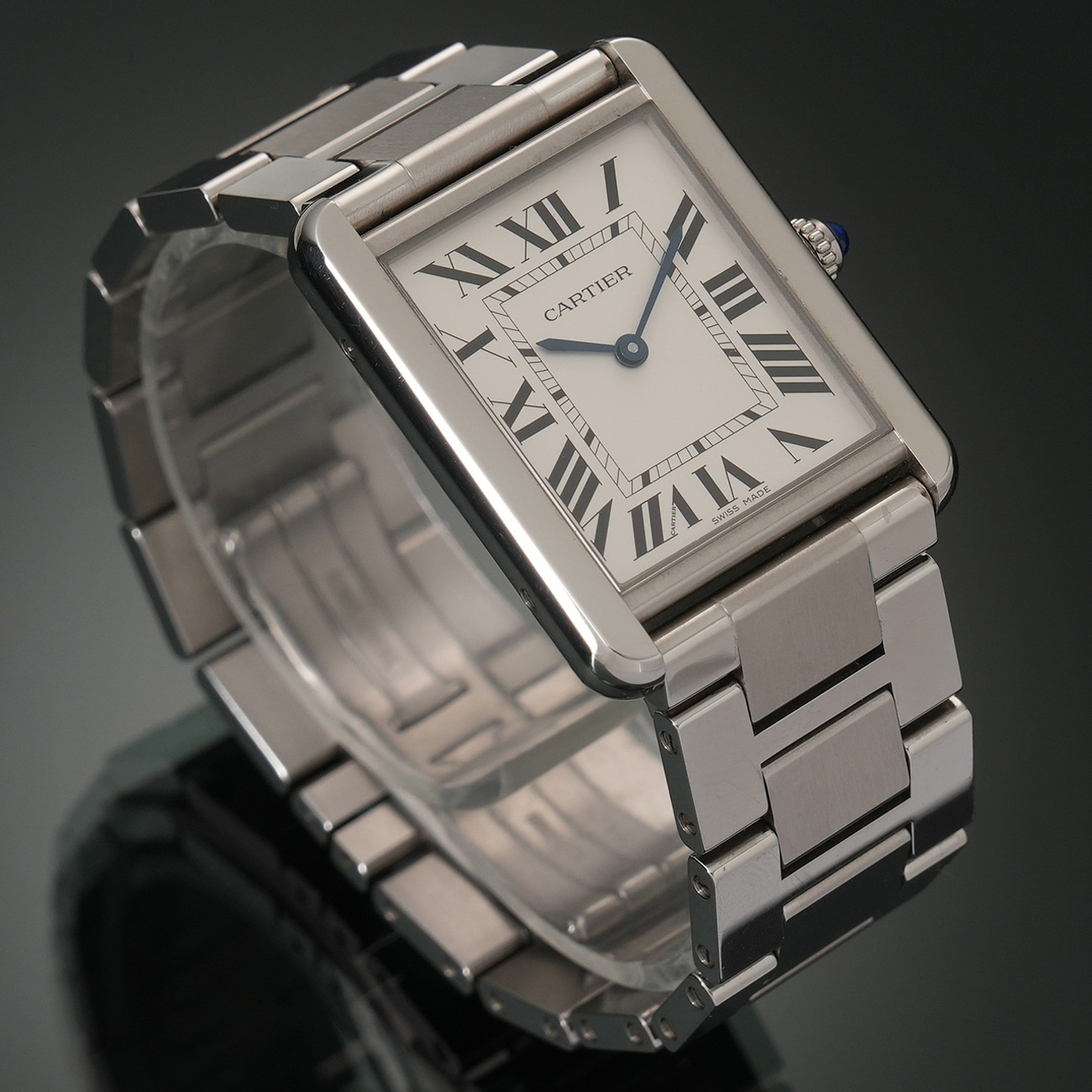 CARTIER(USED)까르띠에 탱크 솔로 라지 W5200014