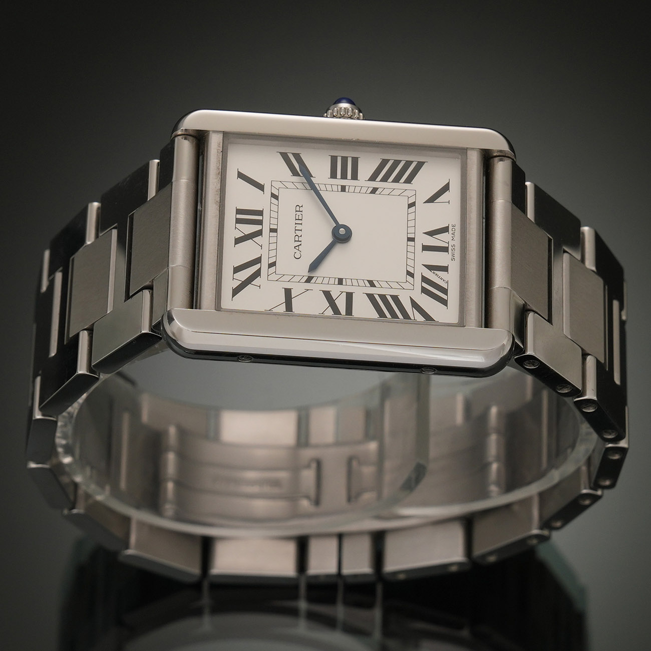CARTIER(USED)까르띠에 탱크 솔로 라지 W5200014