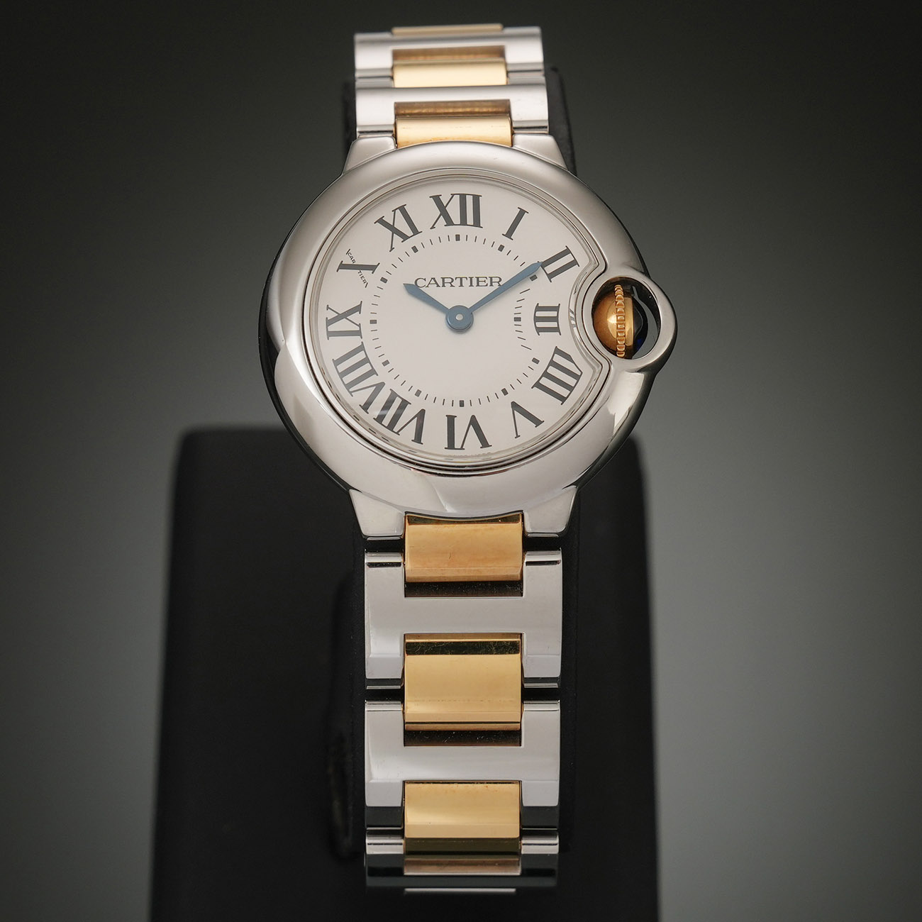 CARTIER(USED)까르띠에 발롱블루 28 콤비 W69007Z3