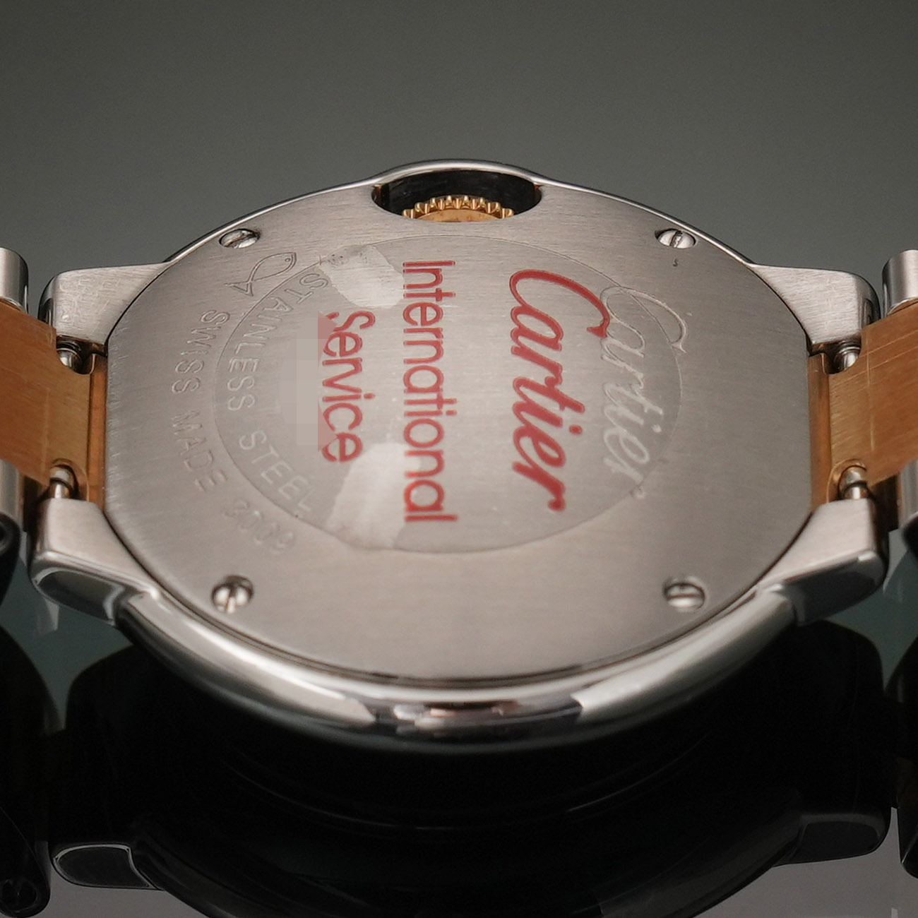 CARTIER(USED)까르띠에 발롱블루 28 콤비 W69007Z3