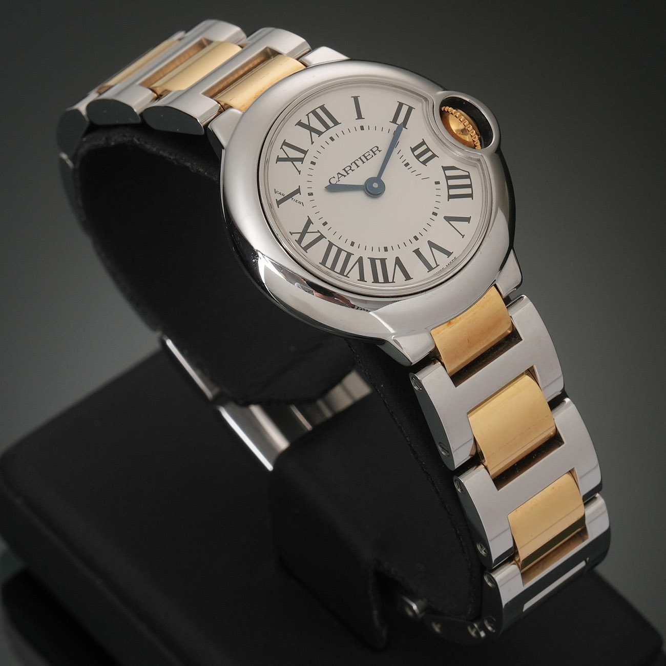 CARTIER(USED)까르띠에 발롱블루 28 콤비 W69007Z3