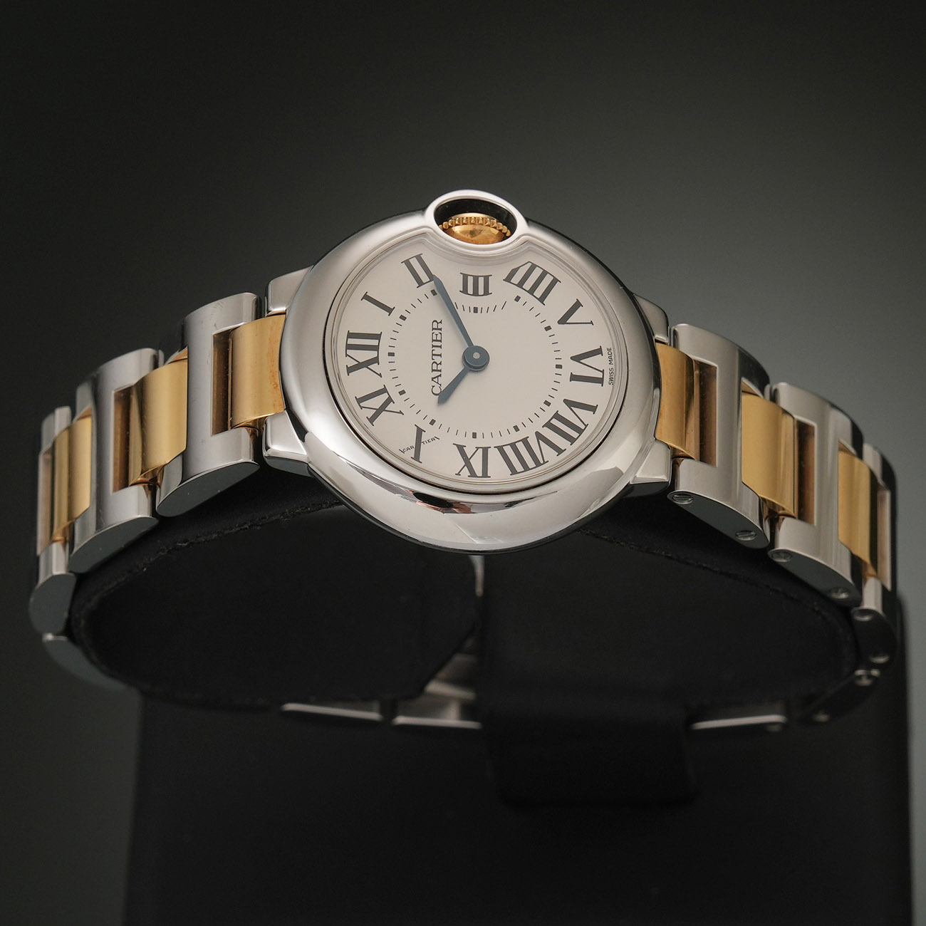 CARTIER(USED)까르띠에 발롱블루 28 콤비 W69007Z3