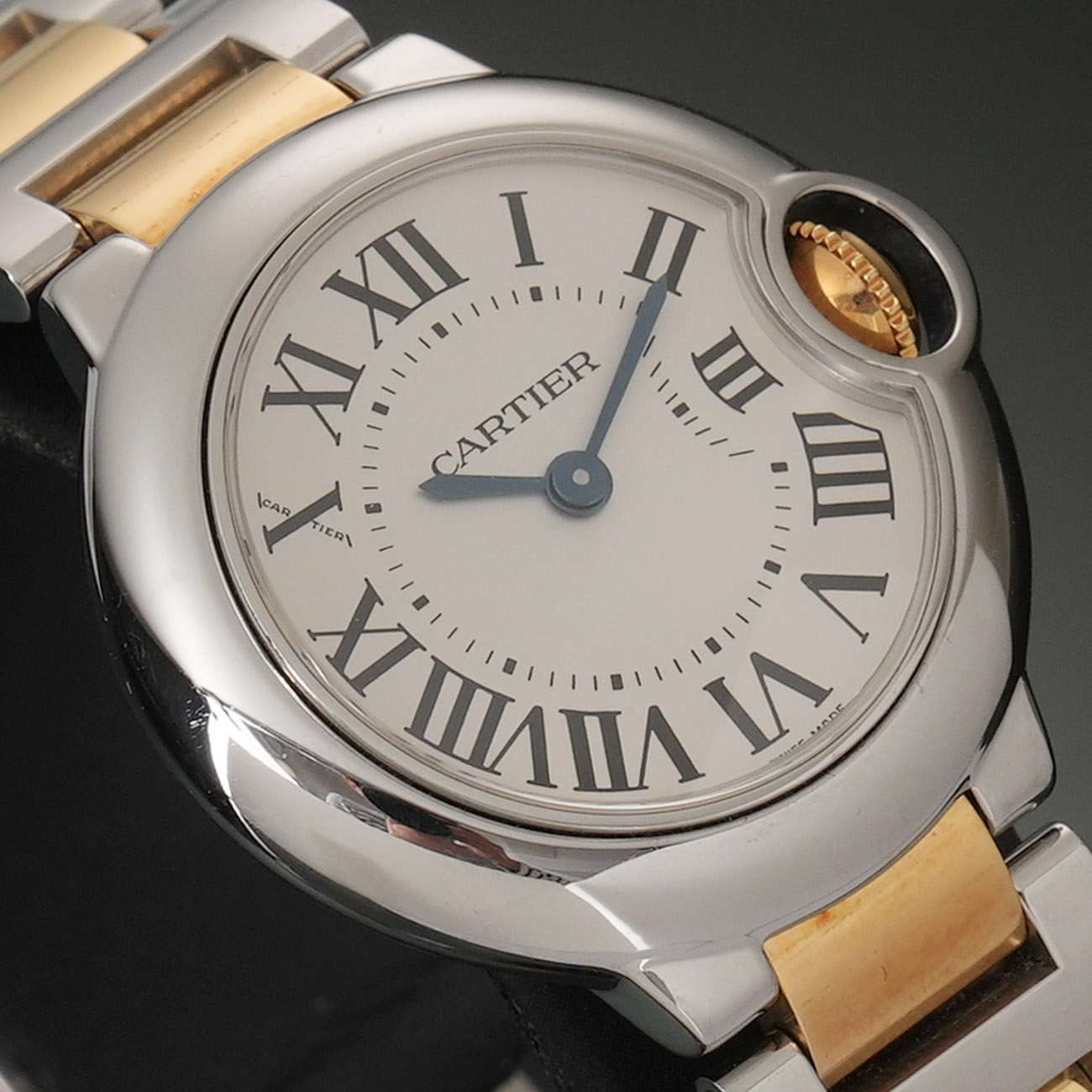 CARTIER(USED)까르띠에 발롱블루 28 콤비 W69007Z3