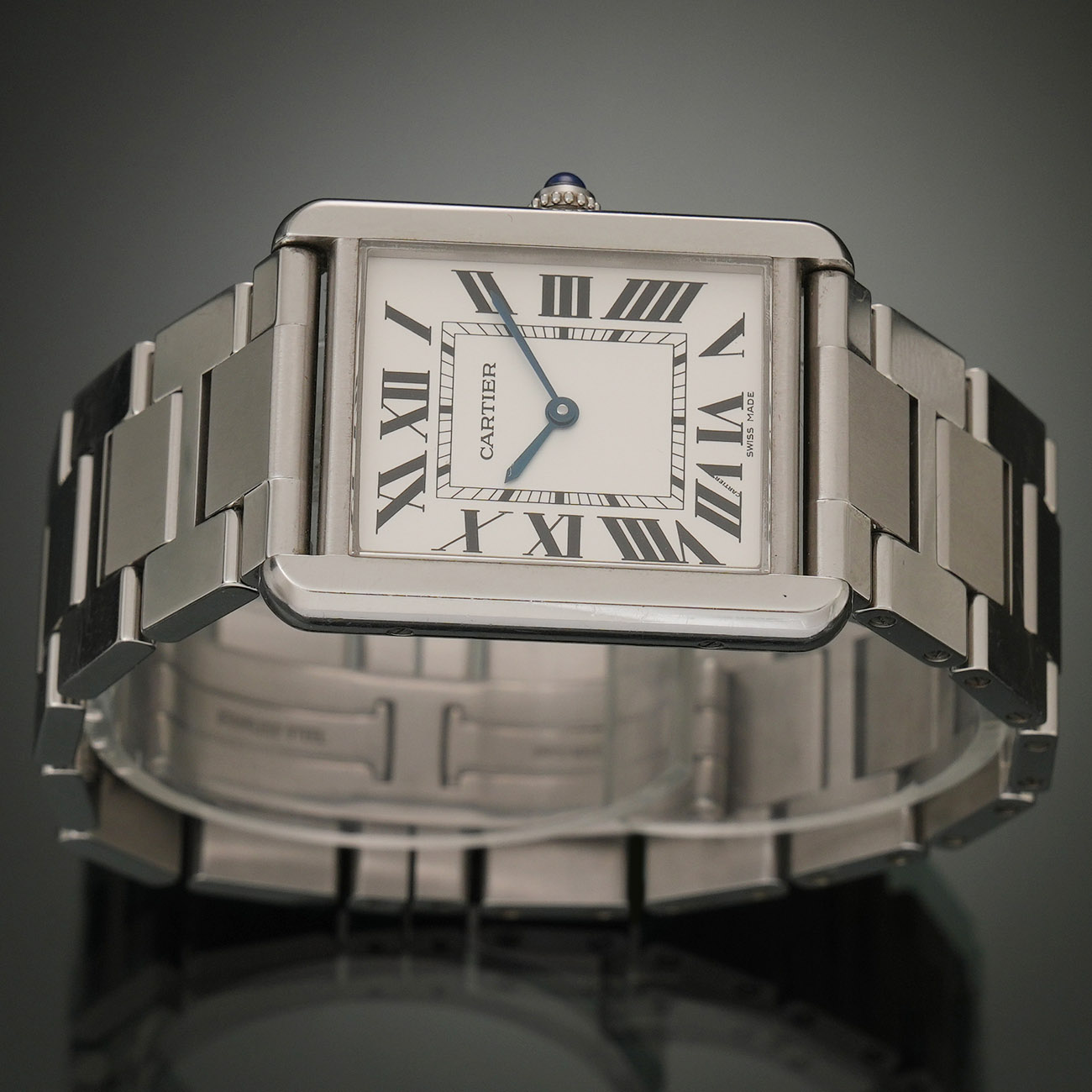 CARTIER(USED)까르띠에 탱크 솔로 라지 W5200014