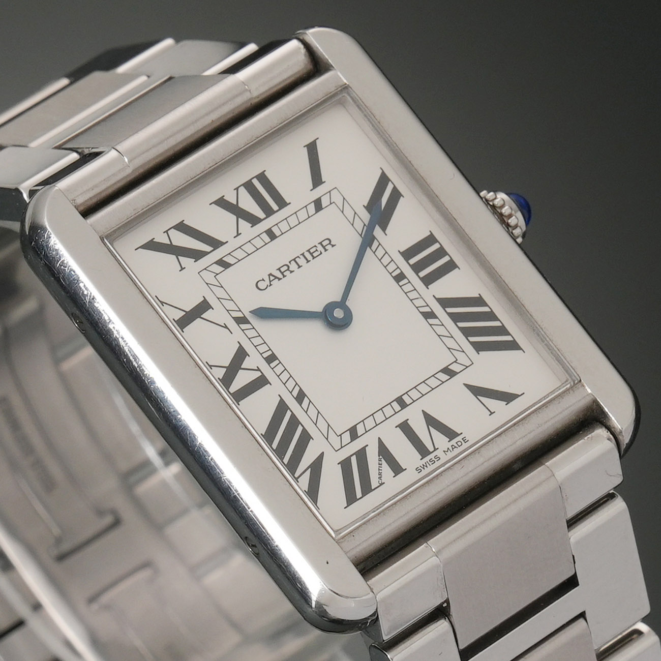 CARTIER(USED)까르띠에 탱크 솔로 라지 W5200014