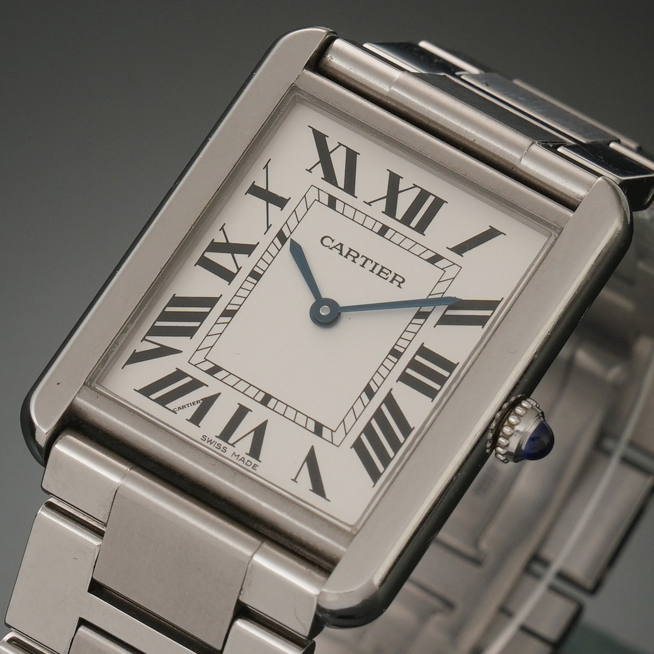 CARTIER(USED)까르띠에 탱크 솔로 라지 W5200014