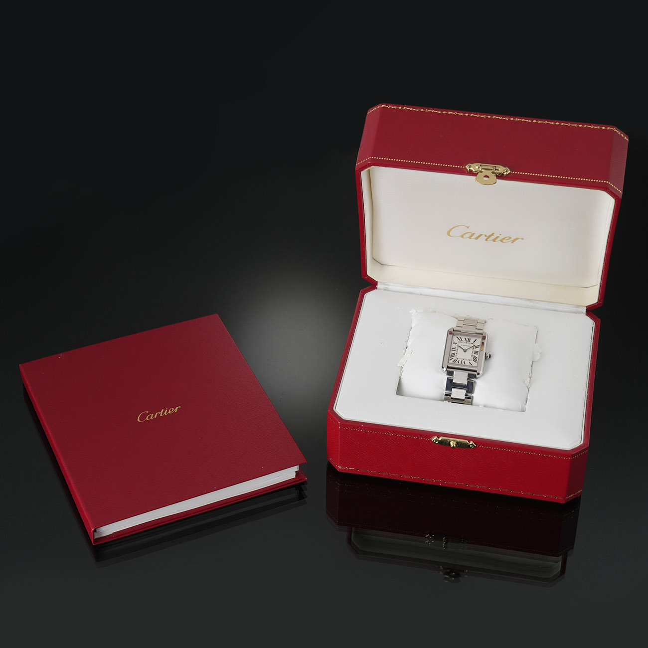 CARTIER(USED)까르띠에 탱크 솔로 스몰 W5200013