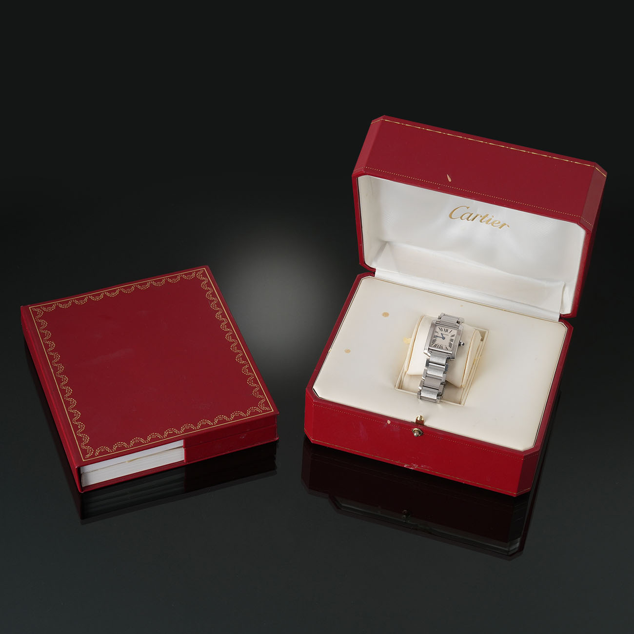 Cartier(USED)까르띠에 프랑세즈 스틸 스몰 W51008Q3