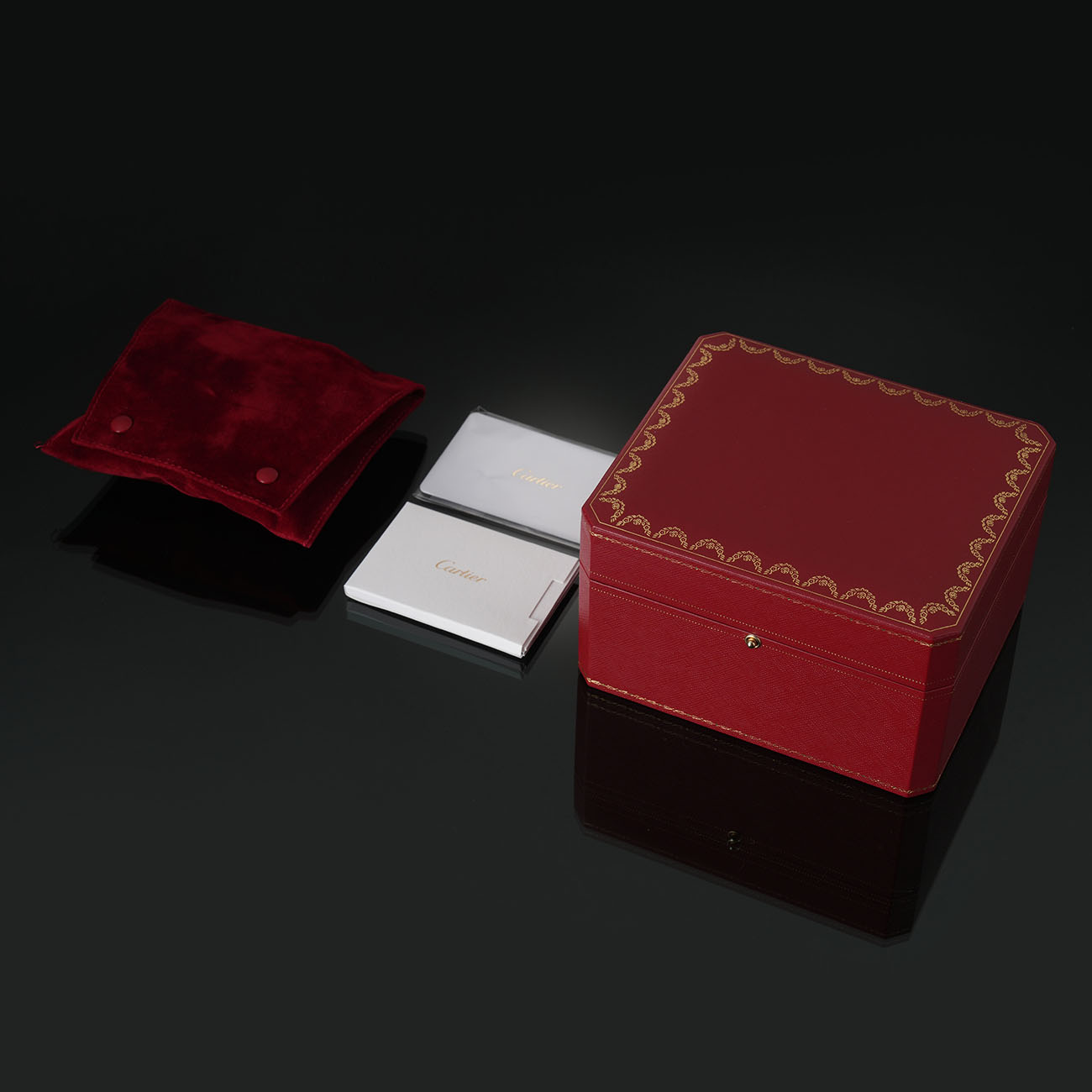 CARTIER(USED)까르띠에 탱크 머스트 라지 스틸 쿼츠 WSTA0052