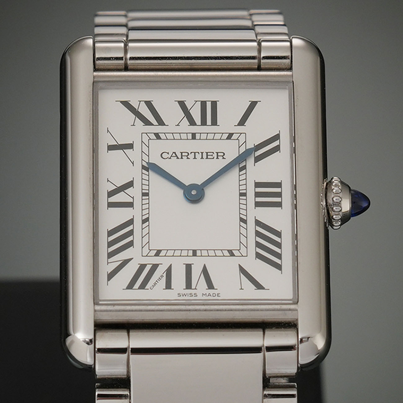 CARTIER(USED)까르띠에 탱크 머스트 라지 스틸 WSTA0052