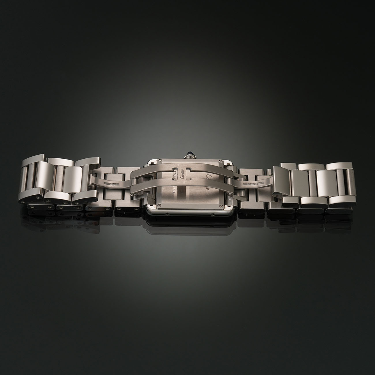 CARTIER(USED)까르띠에 탱크 머스트 라지 스틸 WSTA0052