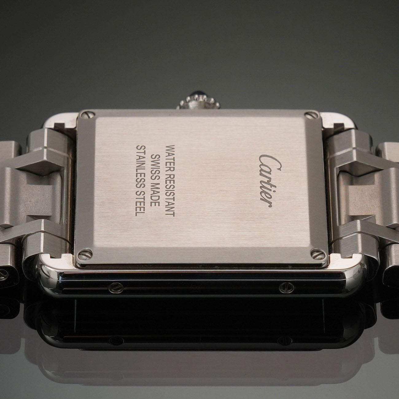 CARTIER(USED)까르띠에 탱크 머스트 라지 스틸 WSTA0052